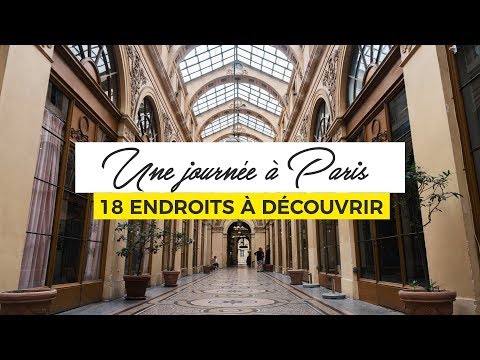 18 ENDROITS à visiter à PARIS